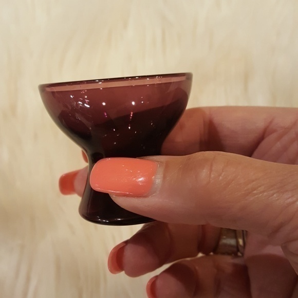 Cambridge Glass AMETHYST DECANTER SET WITH 4 CORDIALS - Picture 9 of 10